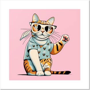 Funny Cat Posters and Art